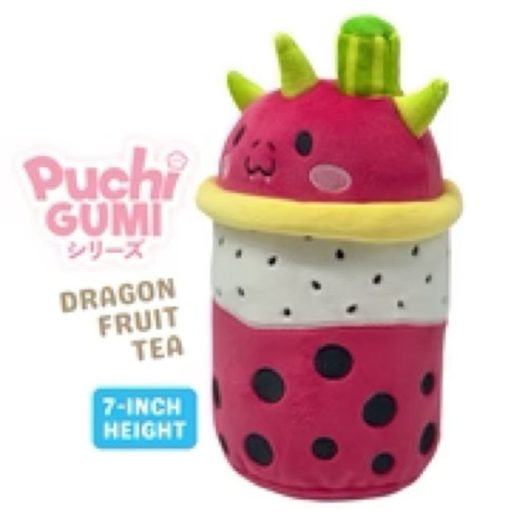 Puchi Gumi Series 1 Dragon Fruit Tea 7" Plush